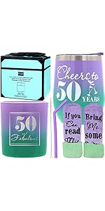50th Birthday Gift Women