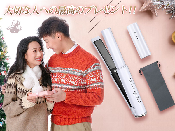 Amazon | ヘアアイロン コードレス ストレート ミニ ヘア