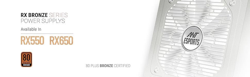 ant esports rx series power supply bronze