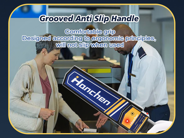 Grooved Anti Slip Handle