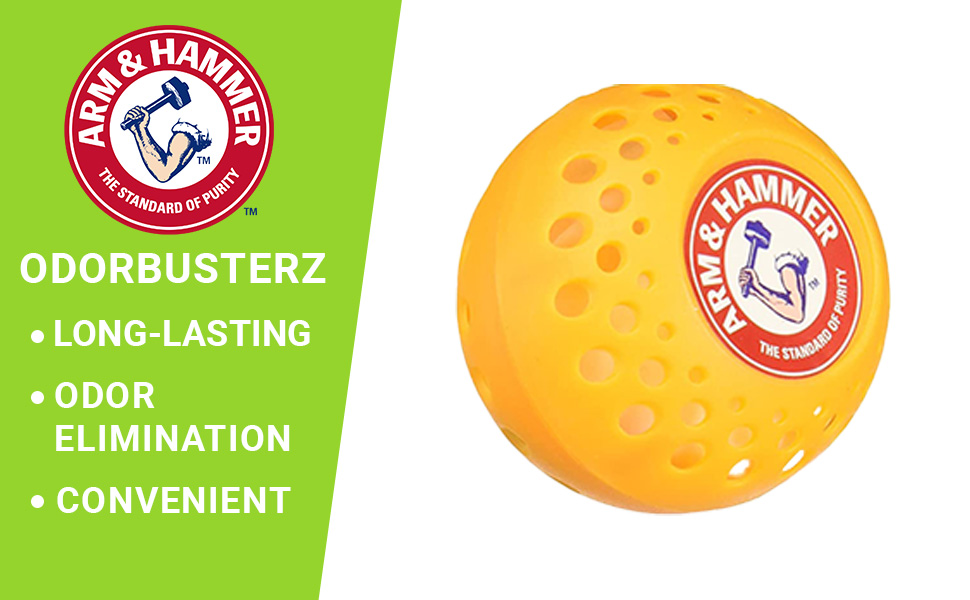 Arm & Hammer Odor Busterz Balls Air Freshener and Odor Eliminator