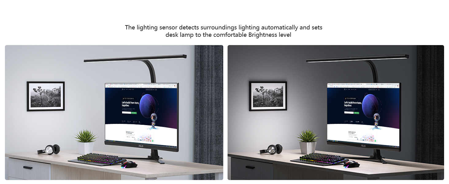 EppieBasic LED Desk Lamp,Architect Clamp Desk Lamps for Home Office,24W