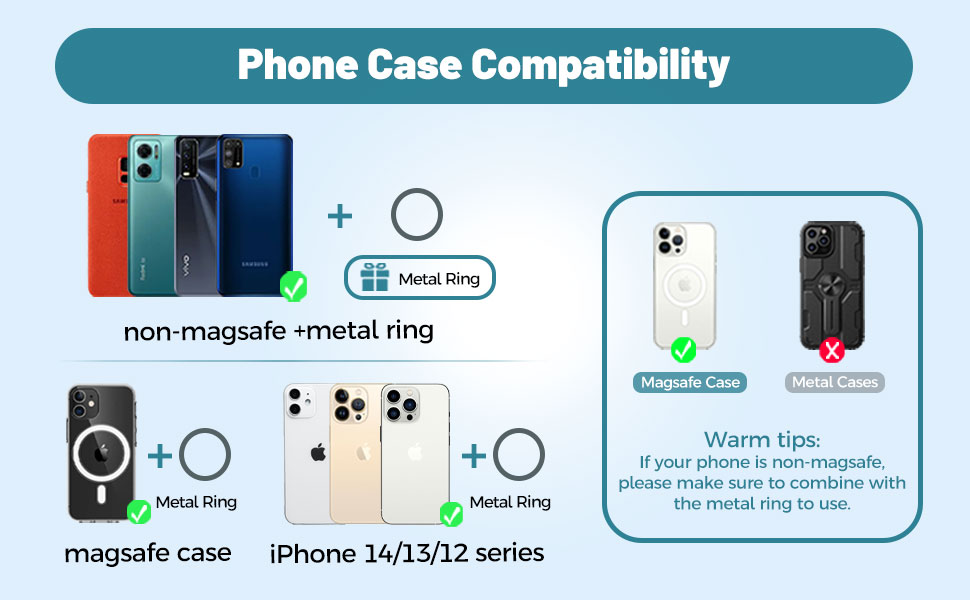 compatible with magsafe wireless car charger