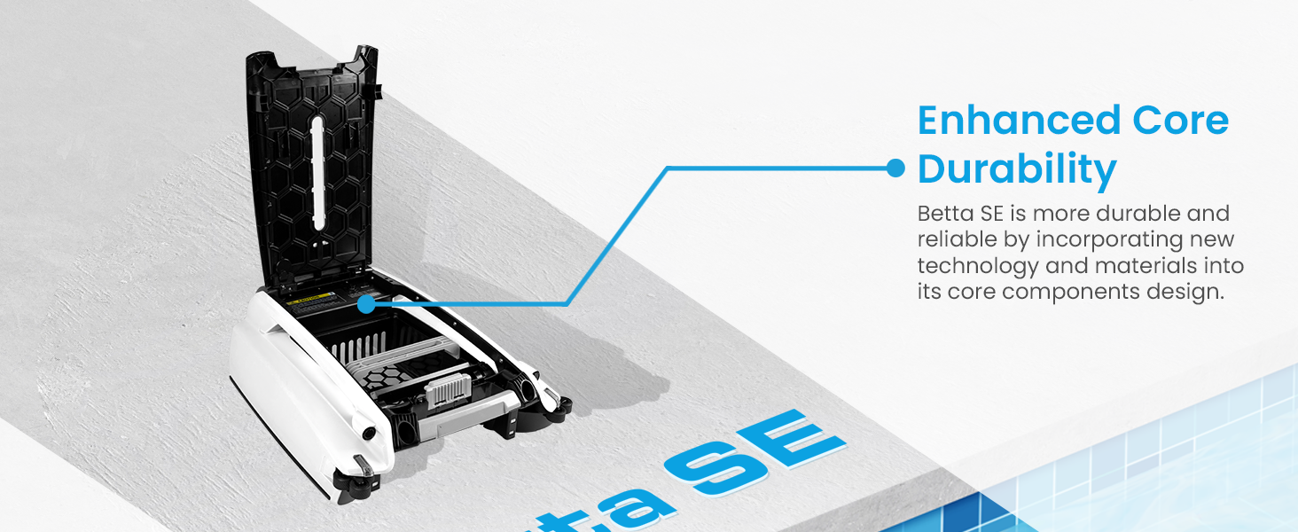 Betta SE Solar Powered Automatic Robotic Pool Skimmer