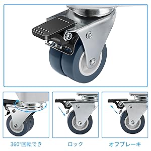 Amazon.co.jp: 洗濯機 台 キャスター付き Bexeze 洗濯機かさ上げ