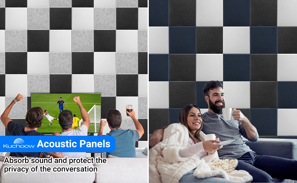 acoustic panels absorb sound and protect the privacy of the conversation