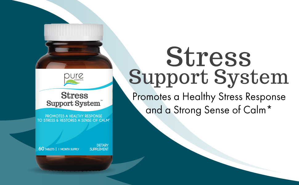 Stress Support System - promotes a healthy stress response and a strong sense of calm