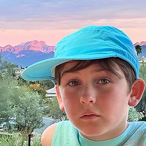 little boys baseball sun cap trucker bright versatile colors beach water waterproof uv quick dry