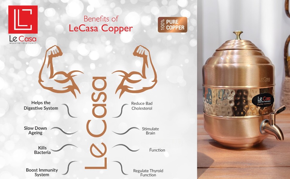 Benefits Of LeCasa Copper Products