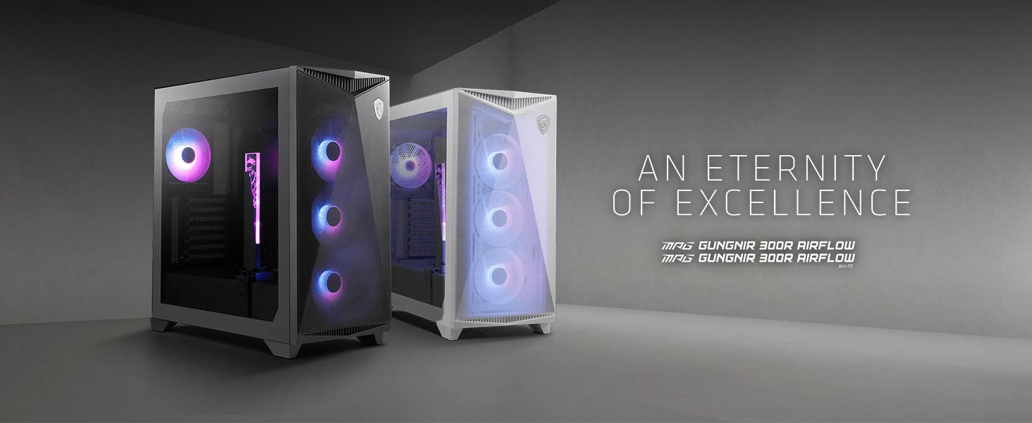MPG GUNGNIR 300R AIRFLOW Gaming PC Case