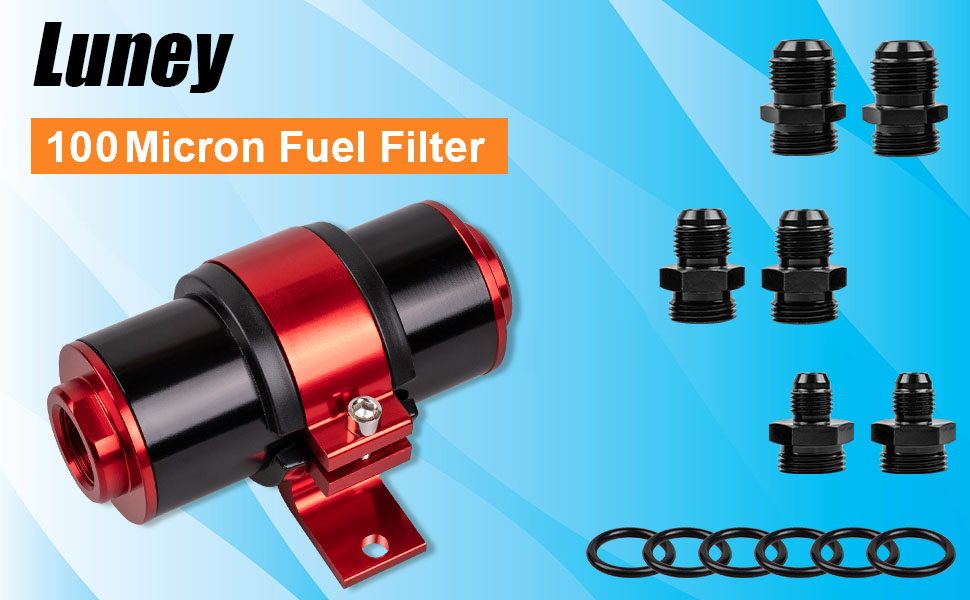 100 Micron Inline Fuel Filter