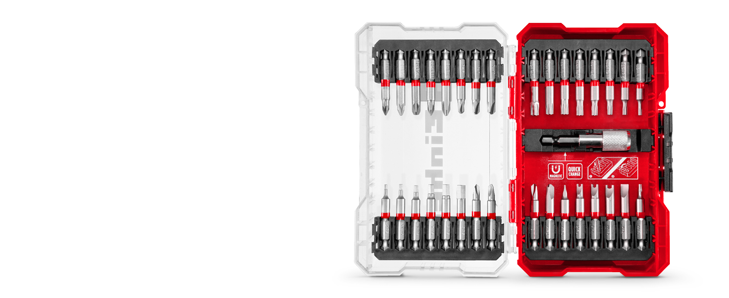 Original Einhell MCase 33Piece bit Set (for Cordless Screwdrivers and