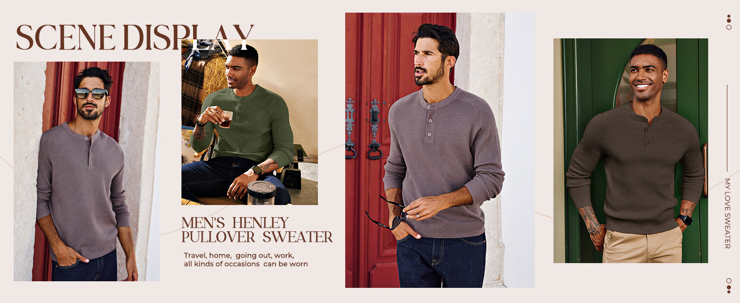 men pullover sweater