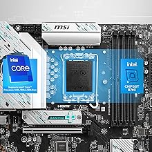 Supports Intel Core Processors (14th Generation)/13th/12th Gen Core Processors