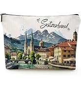 Sitsink Switzerland Travel Souvenirs Gift - Zurich Lausanne Trip Gifts for Women, Swiss Alps Jour...