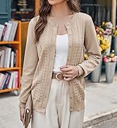 Cárdigan Suéteres Recortados Casual Elástico