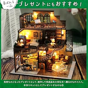 Amazon | moin moin 1/24 ドールハウス ミニチュア DIY 手作り