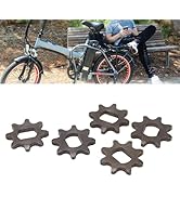 BONKZEBU 5Pcs 8-Tooth 420 Sprocket for Electric Scooter Chain - 17X12mm Internal Size Carbon Stee...