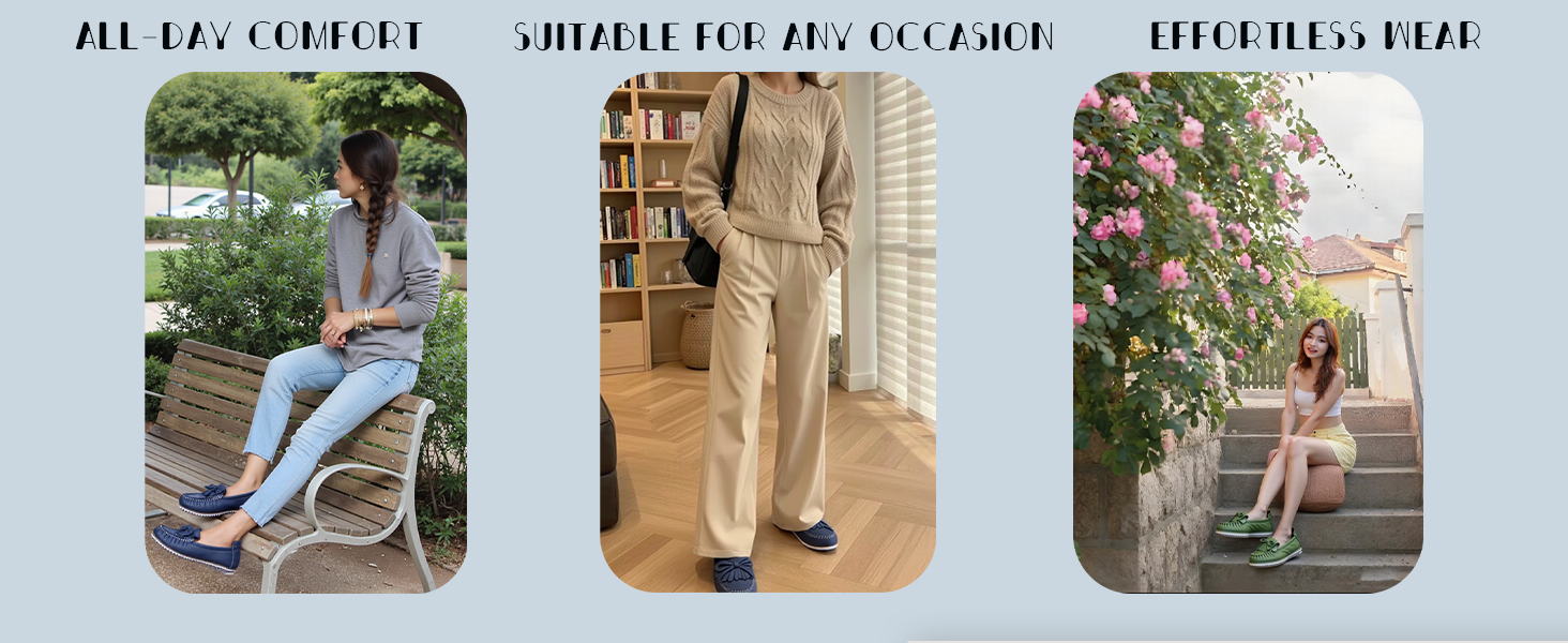 women's moccasin loafers for Casual & Office Wear