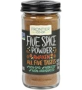 Frontier Co-op Five Spice Seasoning, 1.92 Ounce, Cinnamon, Fennel Seed, Cloves, Star Anise & Whit...