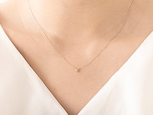 0.08ct/4本爪/WG