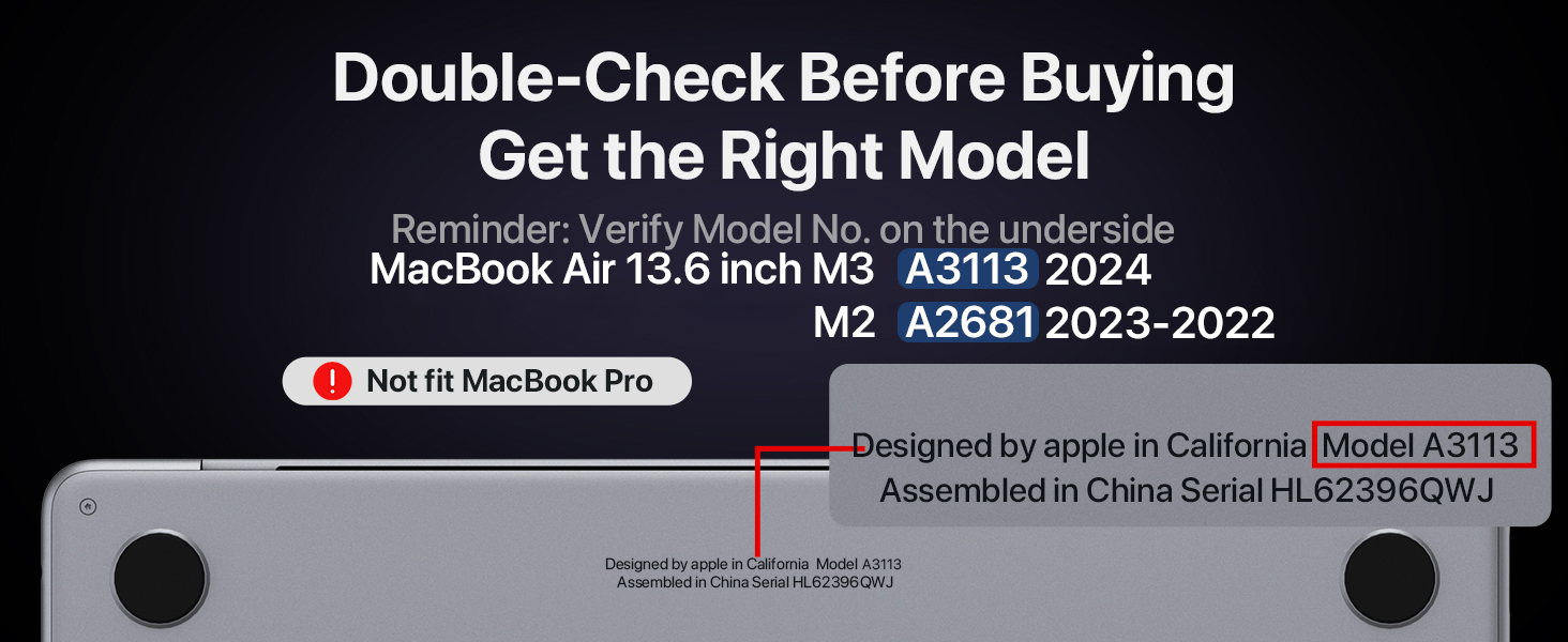 macbook air 13.6 inch case