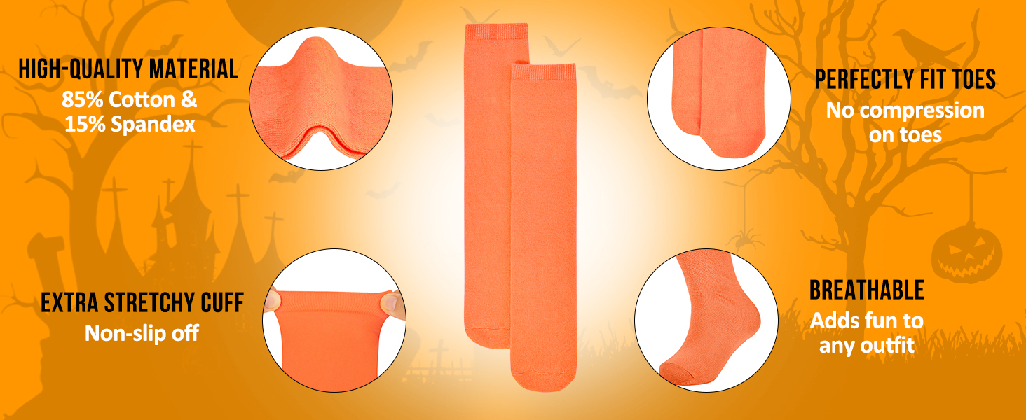 orange socks