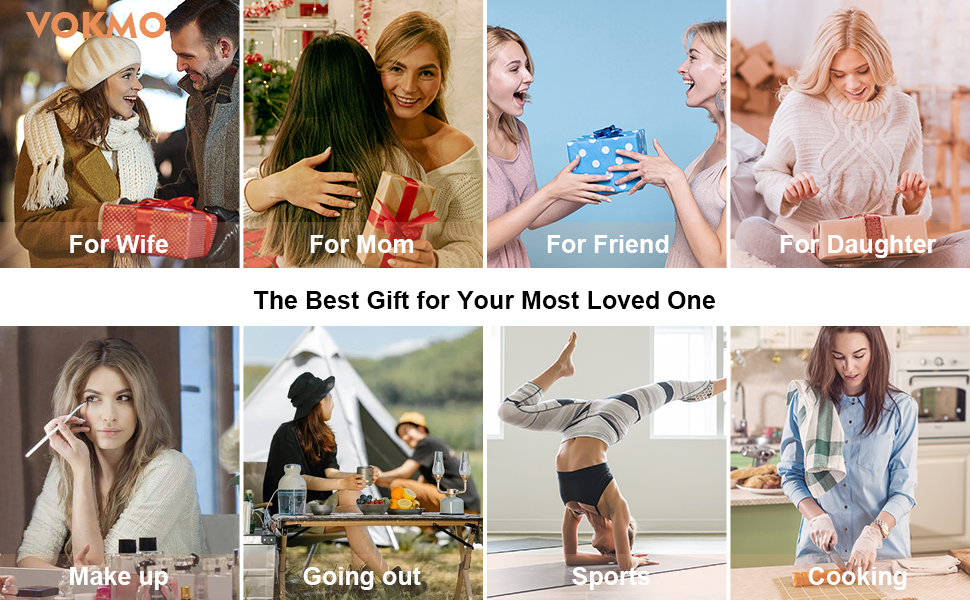 Vokmo Large Hair Clips - Hair Styling Accessories for Women - Claw Clips for Thin and Thick Hair