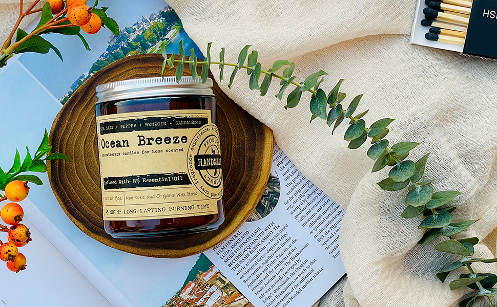 scented candles for home