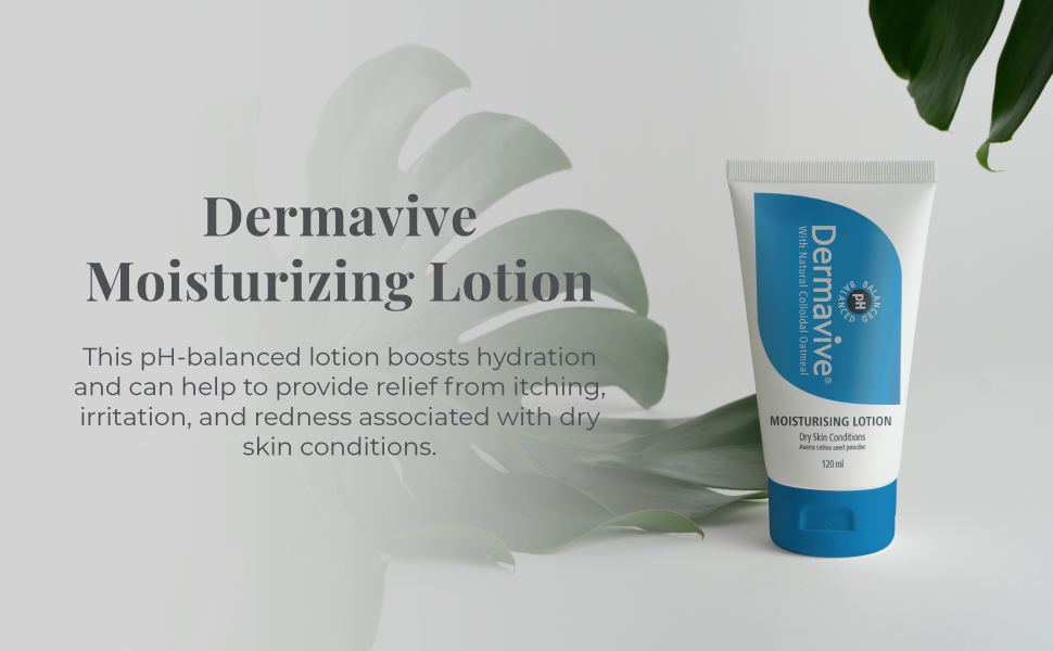 Dermavive Moisturising Lotion, Hydrating Body Lotion, pH Balanced