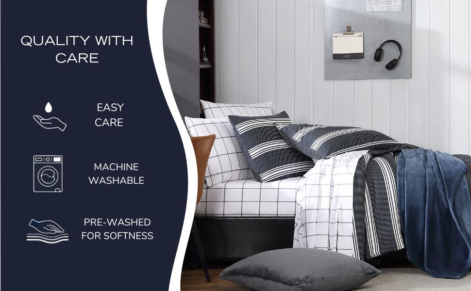 Nautica Twin XL Comforter Set, Cotton Reversible Bedding