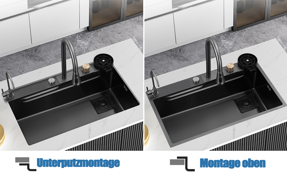 Fregaderos de cocina bajo encimera