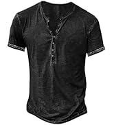 NEMXCE Vintage Henley Hemd Herren Kurzarm Slim Fit V-Ausschnitt T-Shirt Fe6ae36e 7d6a 41e9 9915 75121a37b9ab. AC SR166,182