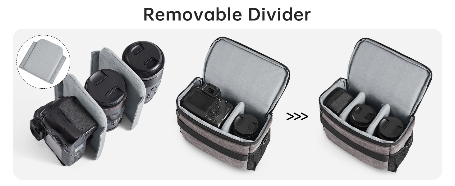 Camera Bags for Photographers Small Crossbody Shoulder Bag DSLR SLR Camera Case  Waterproof
