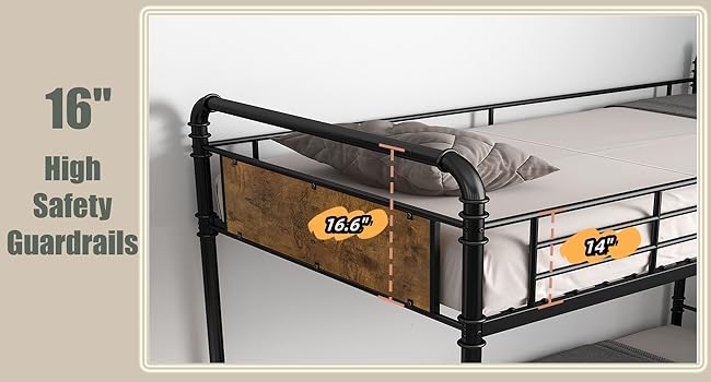 bunk bed twin over twin