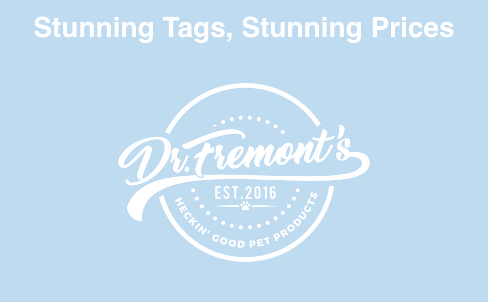 Dr. Fremont's Pet ID Tags banner Pet Products tags, pet id tags, custom