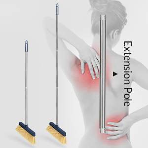 broom and dustpan