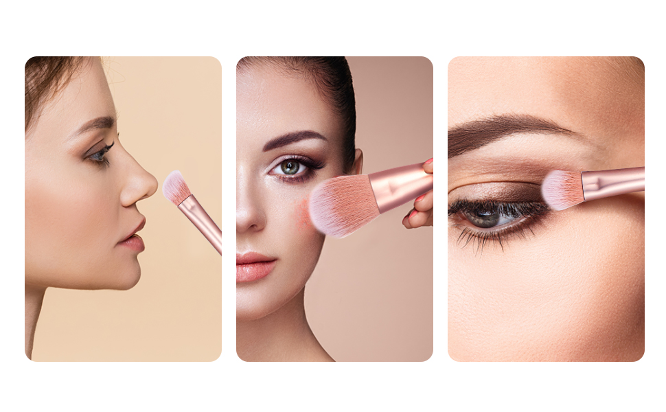 makeup brushed