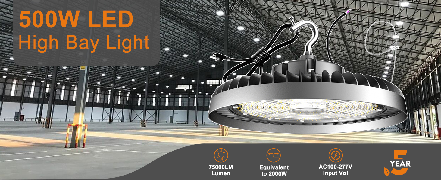 500W LED High Bay Light