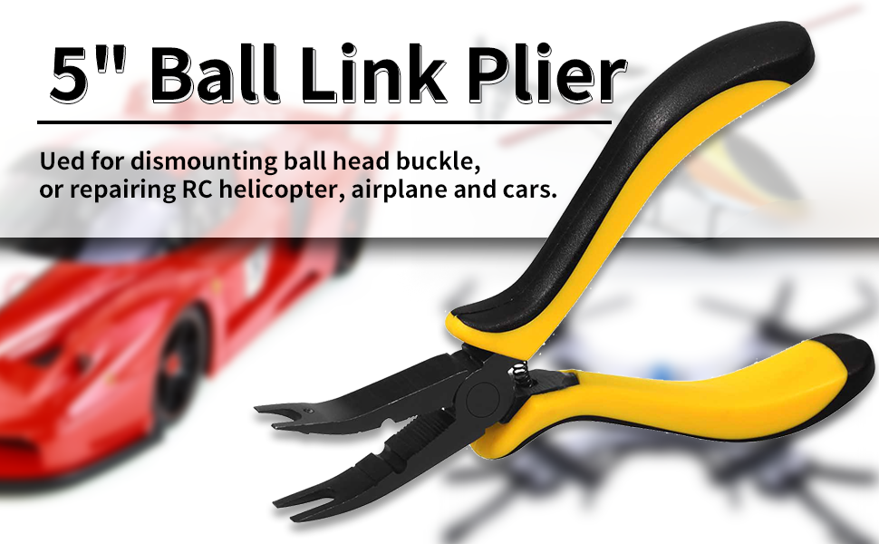 SPEEDWOX Curved Ball Link Pliers RC Helicopters Plane Tool Ball Link