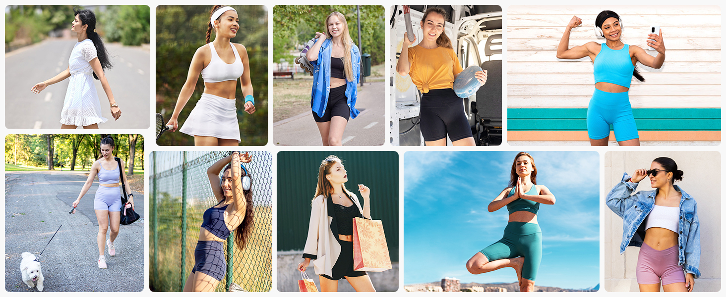 workout shorts women