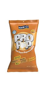 Snackergy PRO POP Protein Popcorn Snack Wellmnue Immune Healthy Probiotic BC30 Healthy Snack Bag