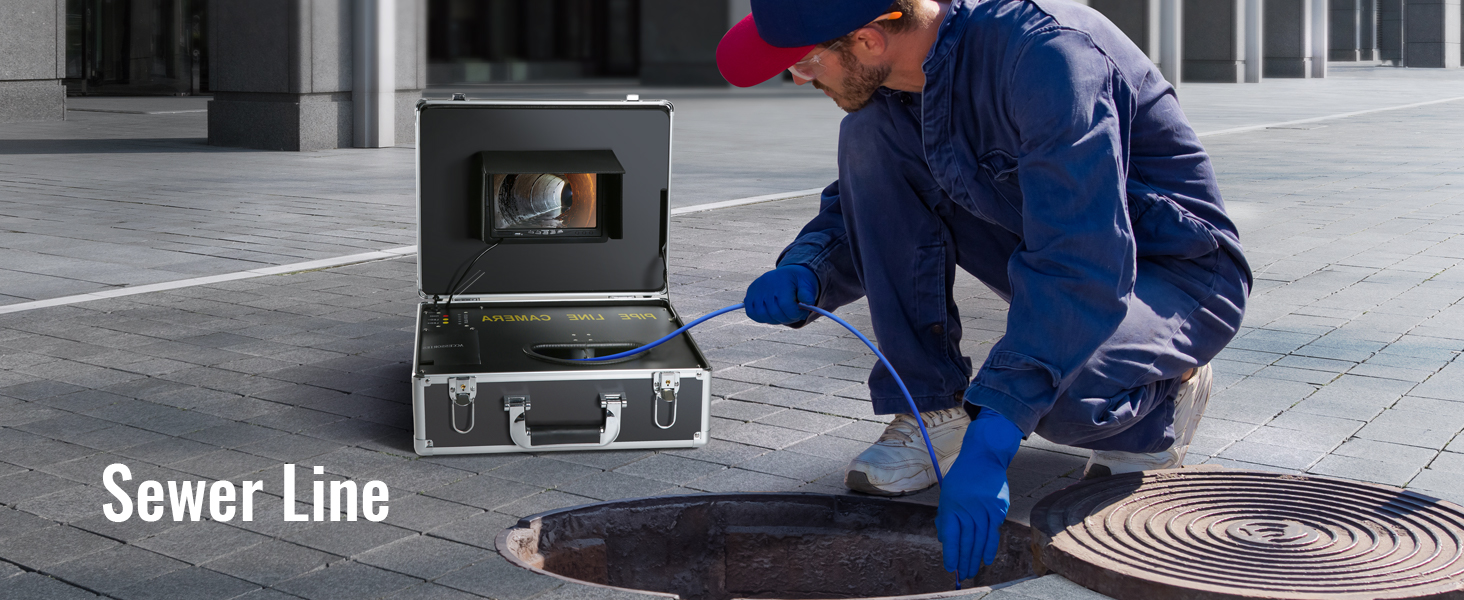 telecamera di ispezione dei tubi