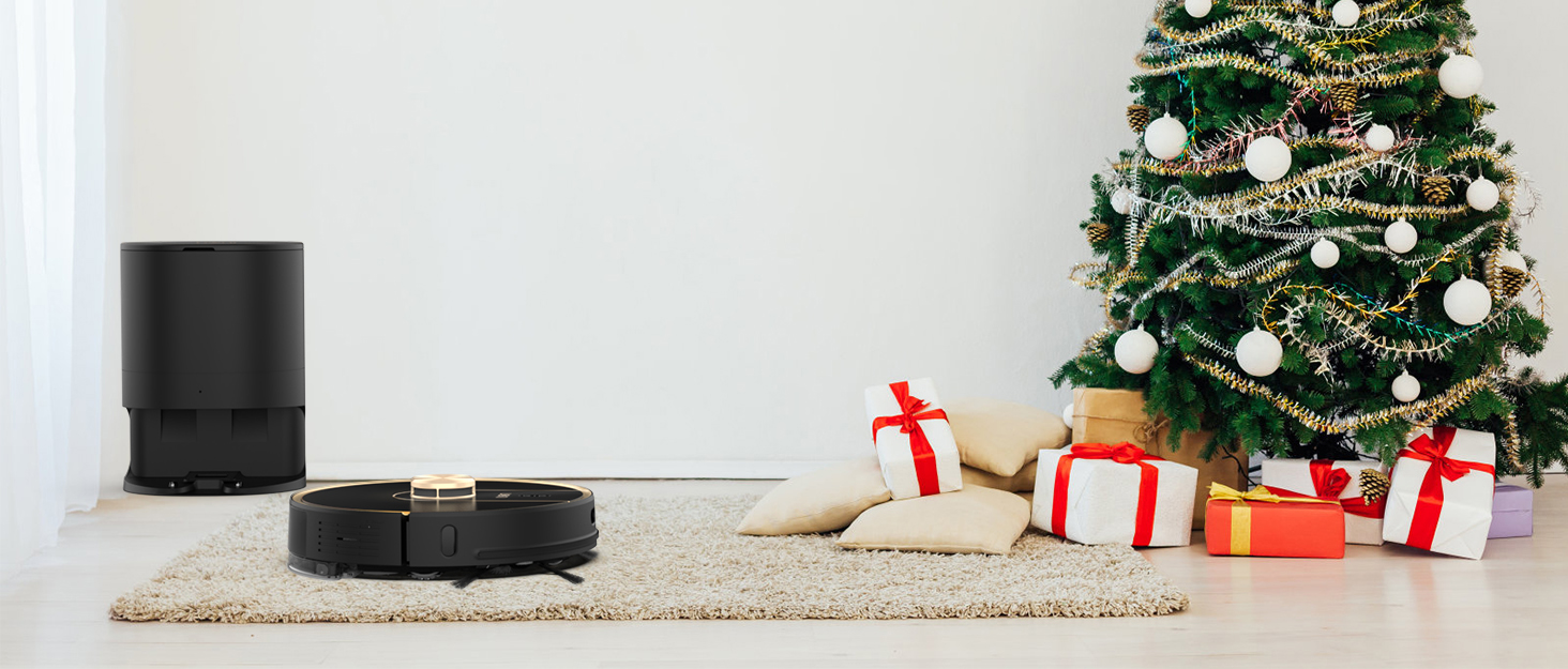 Uoni V980Plus Robot Vacuum Cleaner with SelfEmptying Dustbin Lidar Navigation Robotic Vacuums