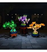 BRICKSHINING LED Lighting Compatible with Lego Botanicals Mini Bonsai Trees, Upgraded Light Kit C...