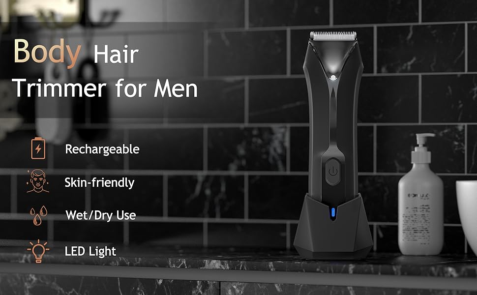 Body Hair Trimmer for Men