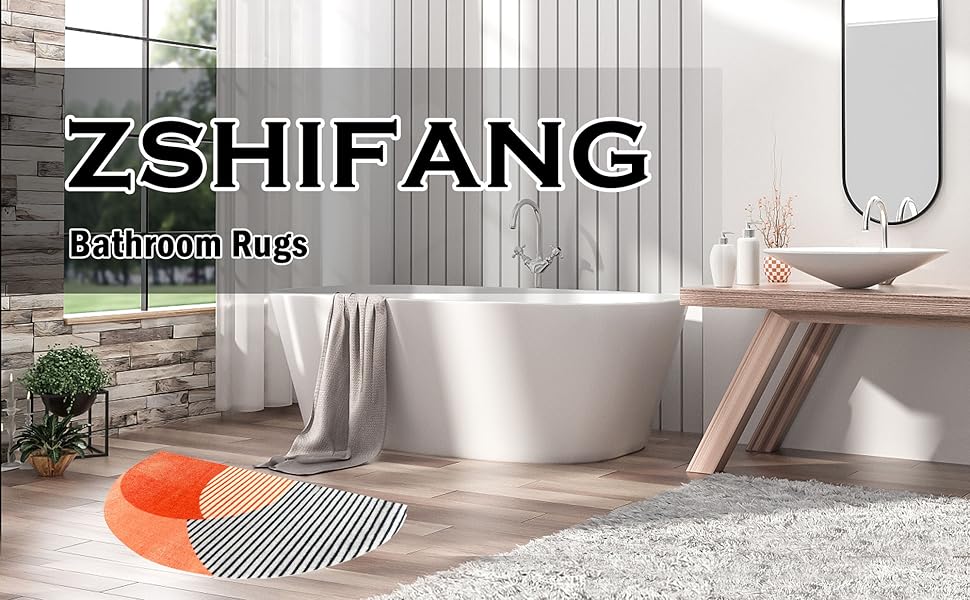 ZSHIFANG Boho Half Round Thin Doormats Half Circle