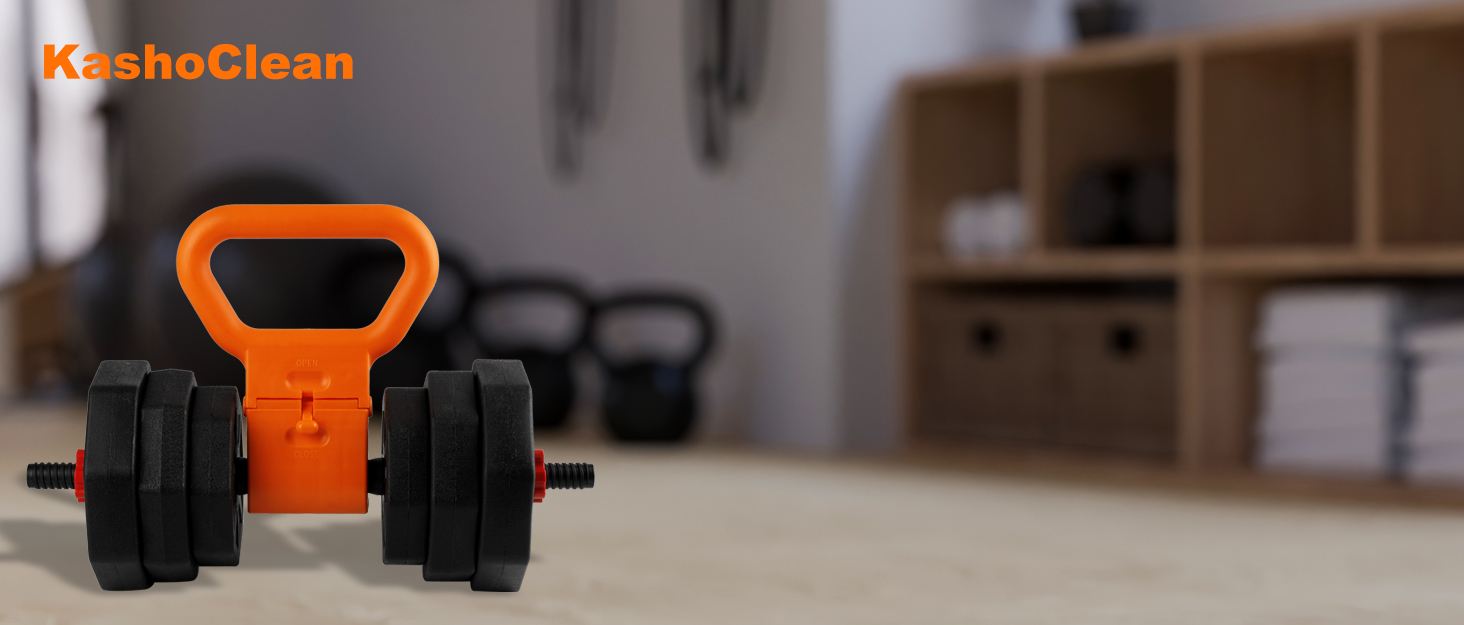 Kettlebell Handle Exercise Attachment For Weights Non-Slip Fitness