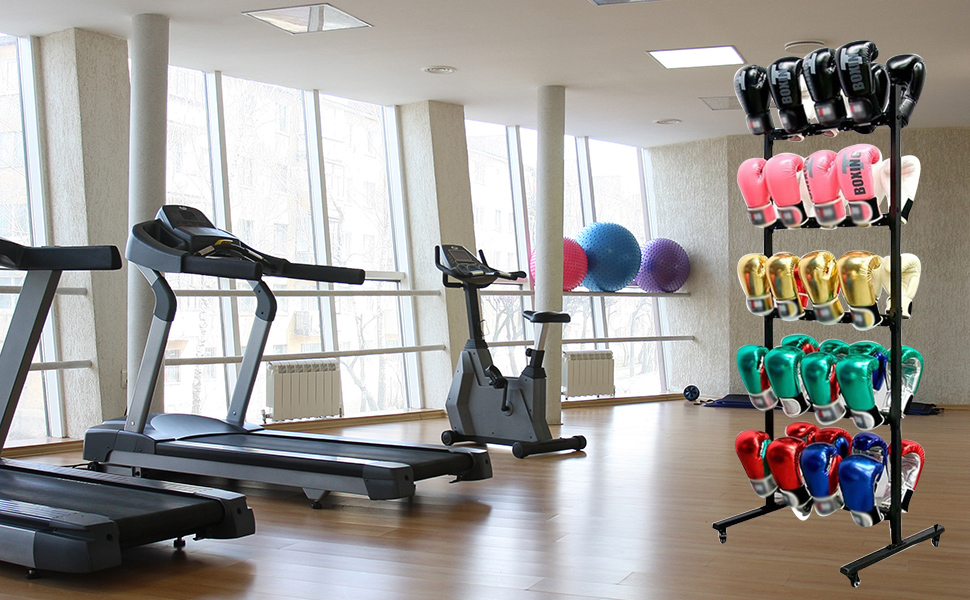 SHZYJBRY Metal Boxing Gloves Drying Rack, Boxing Glove