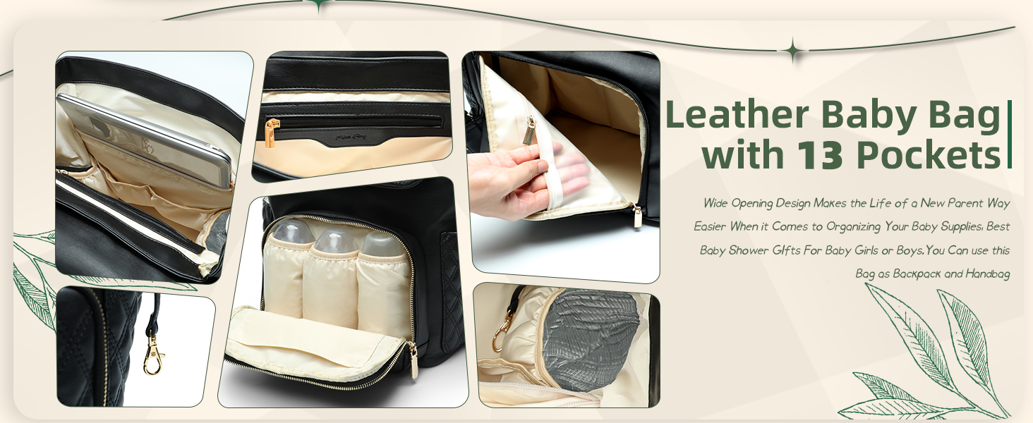 mini diaper bag backpack